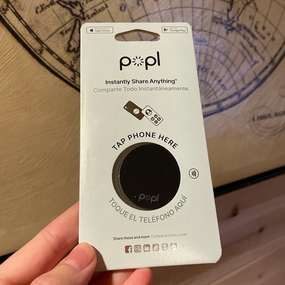 Popl phone tag